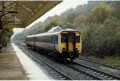 156 498 arrives at Hebden Bridge