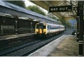 156 498 stands at Hebden Bridge