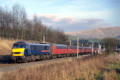 GNER-liveried 90 224 on a southbound parcels