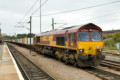 EWS 66 122 stands at Peterborough