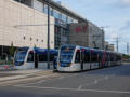 Passing trams, Ocean Terminal