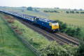 47 521 on a southbound passenger near Belford, 12 July 1978