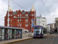 Classic Blackpool with modern tram