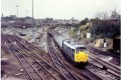 31-hauled newspaper train leaves Norwich