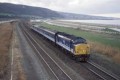 37 420 &quot;The Scottish Hosteller&quot; eastbound at Abergele