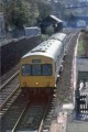 101 678 approaches Penmaenmawr station