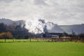 70013 Oliver Cromwell near Strefford, Shropshire