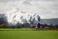 70013 Oliver Cromwell near Strefford, Shropshire