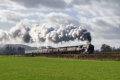 70013 Oliver Cromwell near Strefford, Shropshire