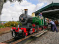 Katie on the turntable