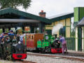 Station scene: Dougal and St Egwyn