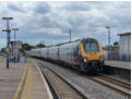 Northbound Voyager arrival at Banbury