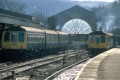 DMUs at Buxton station