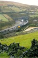 Another eastbound train hurries away from Standedge