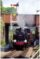 5374 arrives at Pitsford with the last train of the day