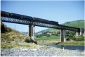 4-6-0 284 crosses the viaduct at Regua