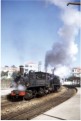 E167 and a 2-8-2T back away towards Porto, Boavista