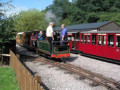 &quot;Shelagh&quot; arrives back at Perrygrove station