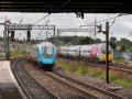 Passing trains at Lancaster