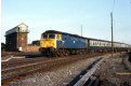 47 508 arrives with a Cardiff - Crewe train