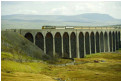 Northbound train at Ribblehead (It's that named one again!)