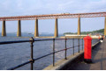 HST and pillar box, Queensferry