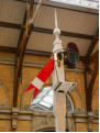 York station entrance: NER slotted post signal