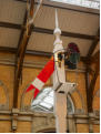 York station entrance: NER slotted post signal