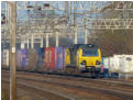 70-hauled container train, Rugeley