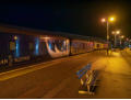 Sleeper at the platform (complete with failed 73966), Inverness