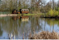 "Howard" vertical boiler beside the lake