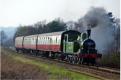 69023 chugs towards the tunnel