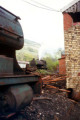 Outside Mountain Ash shed - Peckett and Austerity