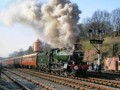 7812 Bradley Manor on the Cambrian Coast Express...