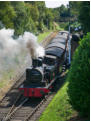Northbound departure
