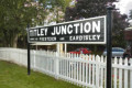 Titley Junction - station sign