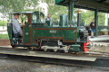 Dougal on the turntable, Twyford station