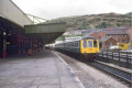 DMU departing from Pontypridd