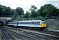 305 501 arrives with eastbound service