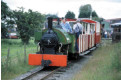 Isabel on the passenger train