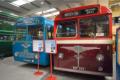 PDH 808 and WDF569, Leyland Royal Tiger of 1953 (Walsall) and Tiger Cub of 1959 (Soudley Valley)