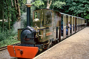 "Lady of the Isles" on the Mull & West Highland Railway