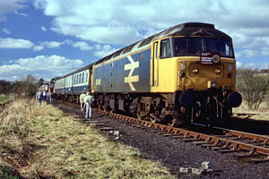 47 441 at Warcop, 28 March 1989