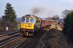 D6953 with special at Brockenhurst