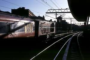 IR 157 at Connolly with a Rosslare train
