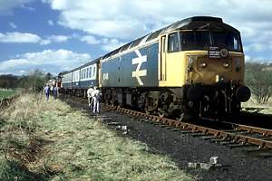 47 441 at Warcop, 28 March 1989