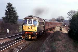 D6953 with special at Brockenhurst