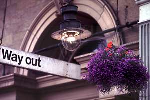 Gas lighting at Ilkley