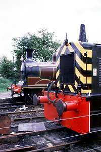03 and 0-4-4T at Quainton Road
